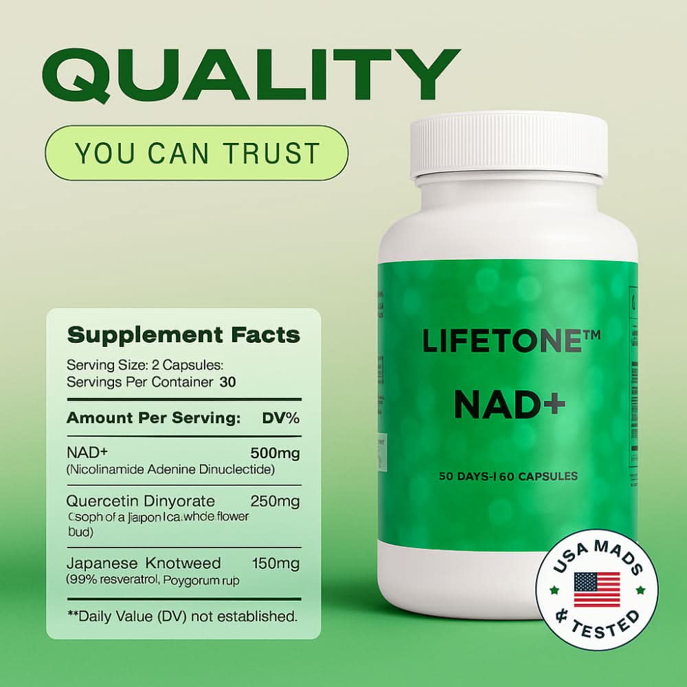 LifeTone NAD+ — Energy & Focus