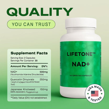 LifeTone NAD+ — Energy & Focus